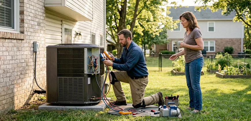 HVAC Replacement in Dulles