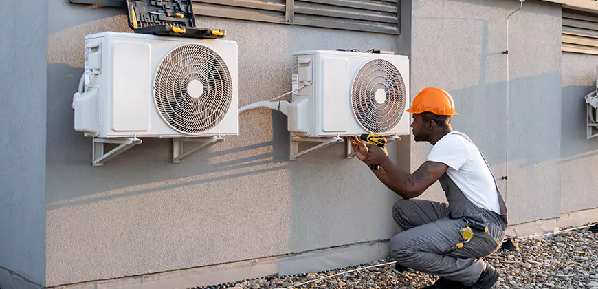 Central AC Outdoor Unit Cleaning in Dulles