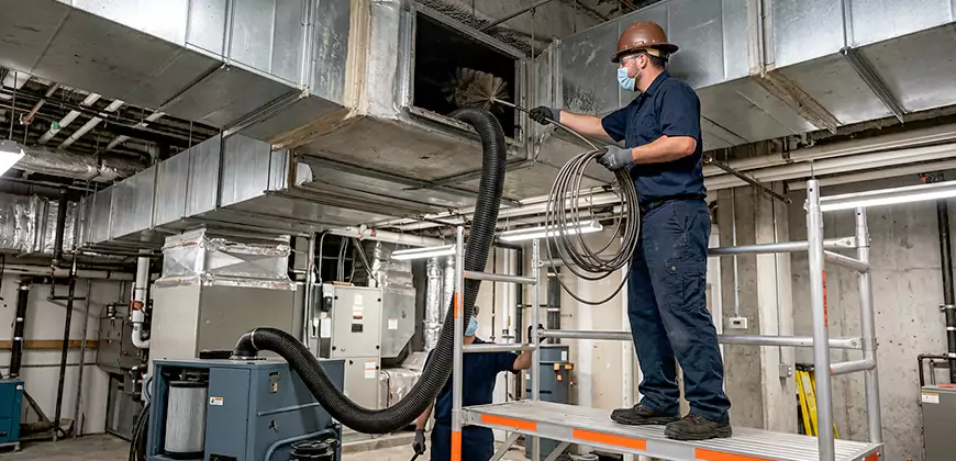 Commercial Ventilation System Cleaning in Dulles