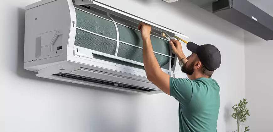 Bathroom and Small Space Ductless Installation in Dulles