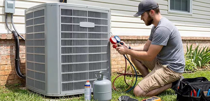 Emergency Air Conditioning Retrofit in Dulles