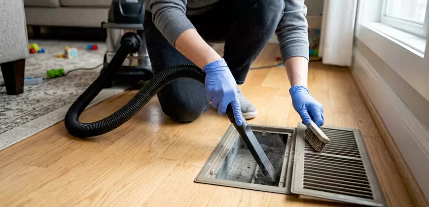 Ducted Heating Filter Cleaning in Dulles