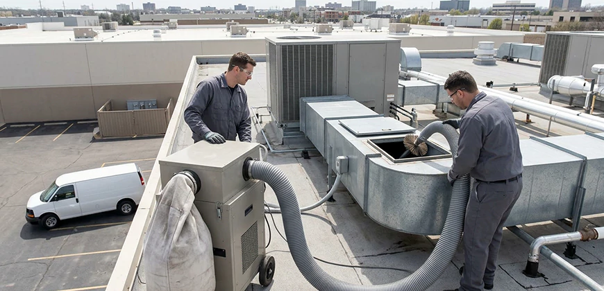 Commercial and Industrial Duct Cleaning in Dulles