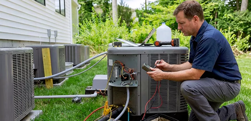 Heat Pump Conversion in Dulles
