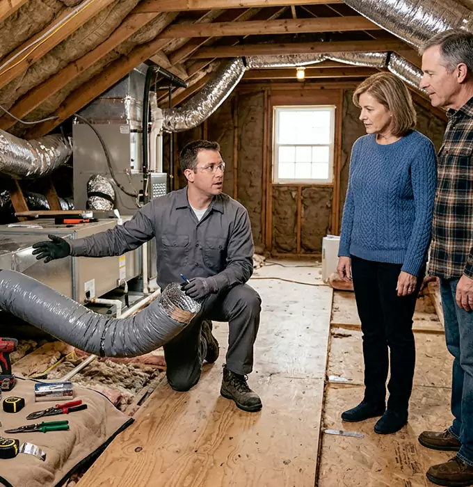 Why Dulles Homeowners Choose Dulles HVAC Pro for AC Duct Replacement?