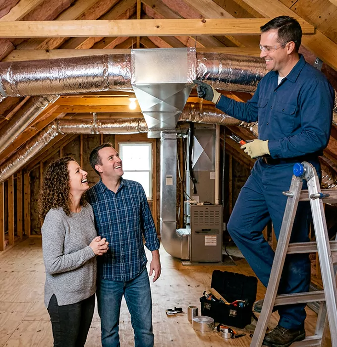 Why Dulles, VA Homeowners Choose Dulles HVAC Pro for HVAC Duct Installation?