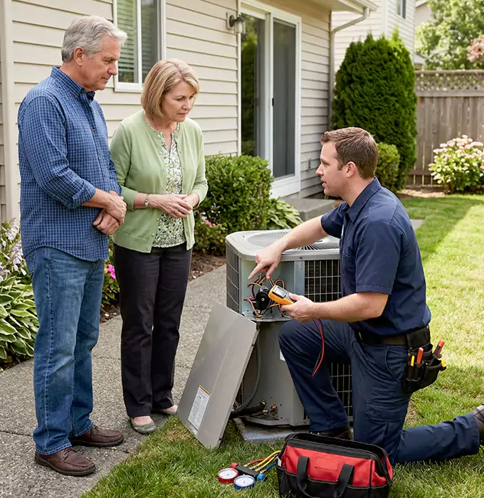 Why Dulles, VA Homeowners Choose Dulles HVAC Pro for Outdoor AC Unit Repair?